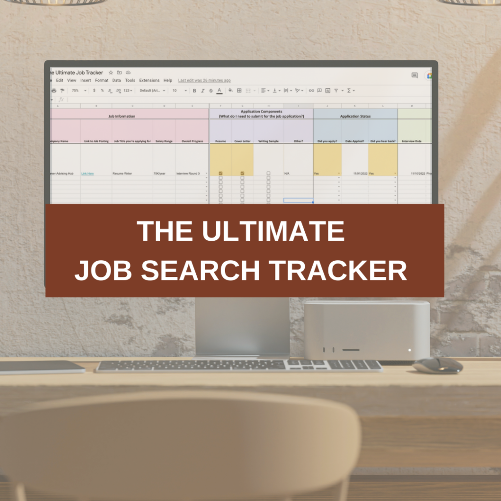 The Ultimate Job Search Tracker - Career Advising Hub